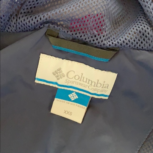 Colombian children’s extra small windbreaker - Picture 3 of 6